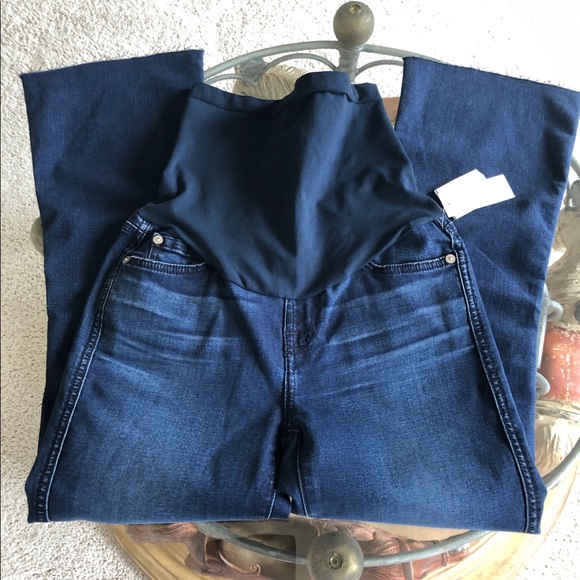 Women’s 7 For All Mankind Maternity Jeans NWT - Picture 3 of 10